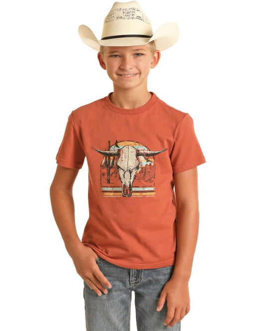 Rock & Roll Denim Boys' Steer T-Shirt