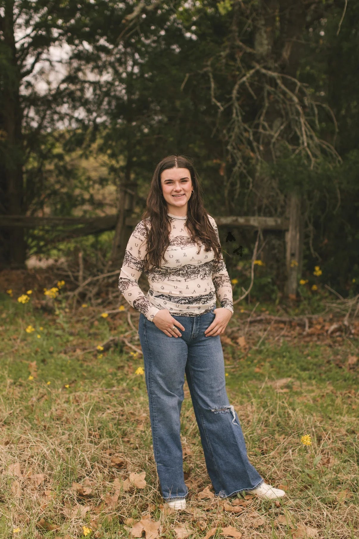 High Noon Mesh Top