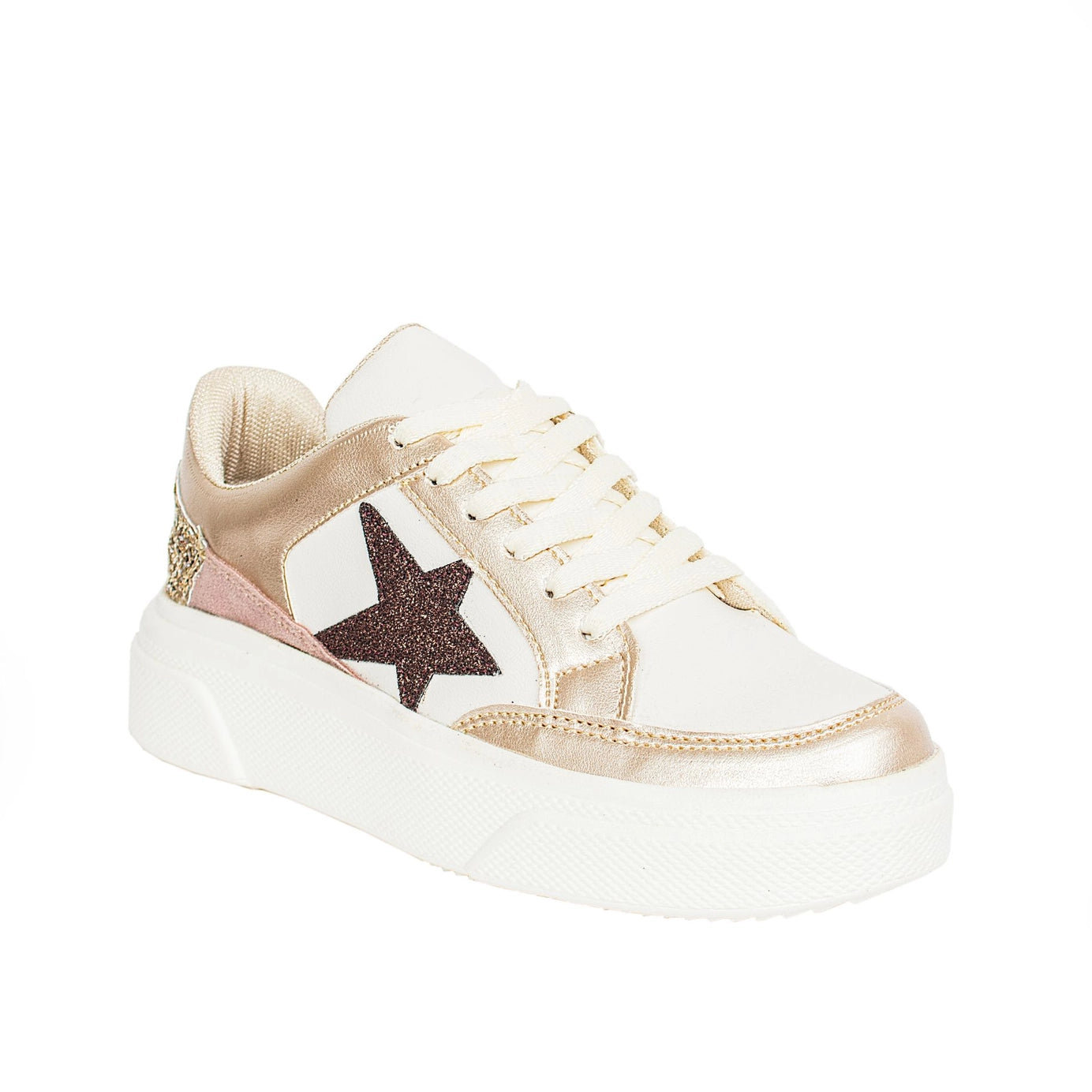 Aria 12 Gold Sneakers