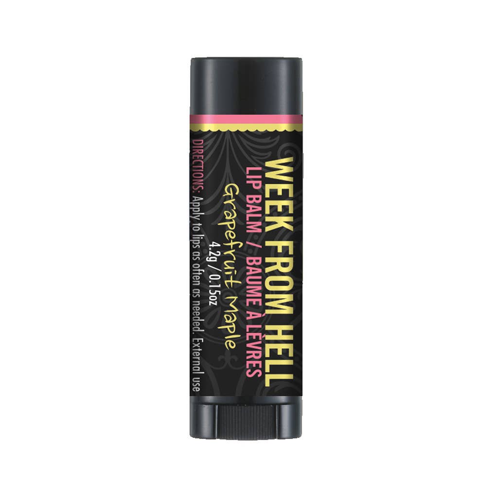 Week From Hell - Lip Balm Pack - Grapefruit Maple