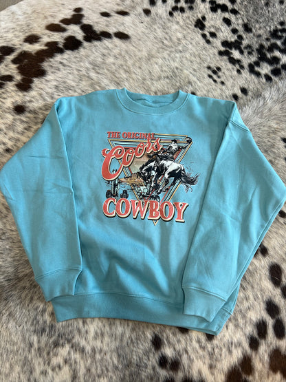 The Original Coors Cowboy Crewneck