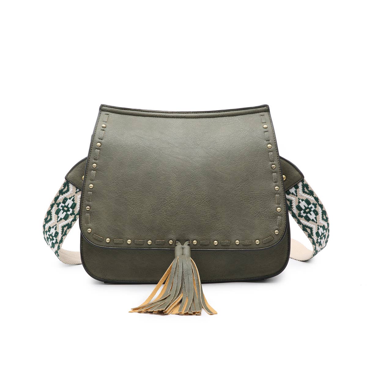 M1970 Bailey Crossbody with Print Contrast Strap