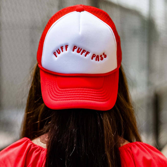 Puff Puff Pass Trucker Hat